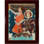 UMBERTO BOTTAZZI (Roma 1865-1932), scena rinascimentale, 1905