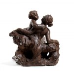 ALCEO DOSSENA (Cremona 1878-Roma 1937), Maternité, 1935