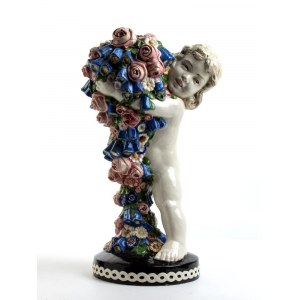 ANONIMO, Child with flowers