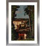 LUIGI SURDI (Napoli 1897-Roma 1959), View of houses, 1931