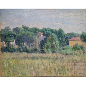 GALILEO CHINI (Firenze 1873-1956), Camaiore landscape