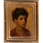 WILLIAM APAP (La Valletta 1918-Roma 1970), Young man portrait, 1942