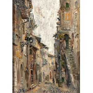 WLODZIMIERZ ZAKRZEWSKI (San Pietroburgo 1916-Polonia 1992), Bassano view, 1981