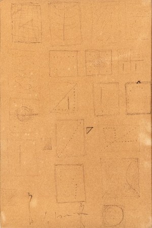 LUCIO FONTANA (Rosario 1899-Comabbio 1968), Studies for Concetto Spaziale, 1964/65