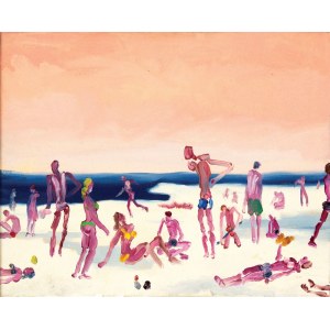 ALESSANDRO BAZAN (Palermo 1966), Snow Beach, 2008