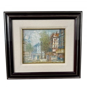 UNIDENTIFIED SIGNATURE, Parisian scene