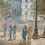 UNIDENTIFIED SIGNATURE, Parisian scene