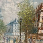 UNIDENTIFIED SIGNATURE, Parisian scene