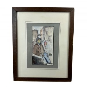 Bruno Triscino, Street with Characters - Bruno Triscino