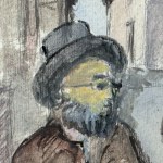 Bruno Triscino, Street with Characters - Bruno Triscino