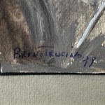 Bruno Triscino, Street with Characters - Bruno Triscino