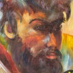 UNIDENTIFIED SIGNATURE, Portrait of a Man with a Beard