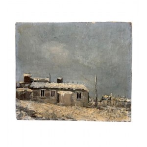 UNIDENTIFIED SIGNATURE, Snowy Landscape