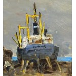 R. TOZZI, Boats on Dry Land. - R. Tozzi