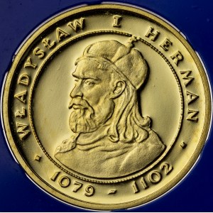 2000 zł, 1981, Władysław Herman, Au900, 8g, PRL