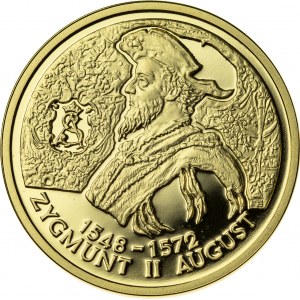 100 zł, 1999, Zygmunt II August, Au900, 8g, III RP
