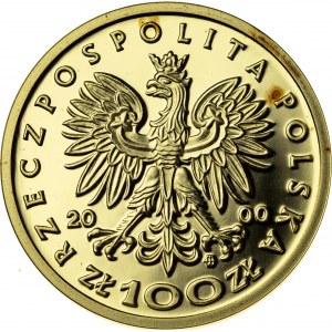100 zł, 2000, Jadwiga, Au900, 8g, III RP