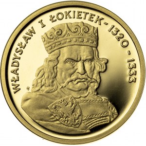 100 zł, 2001, Władysław I Łokietek, Au900, 8g, III RP
