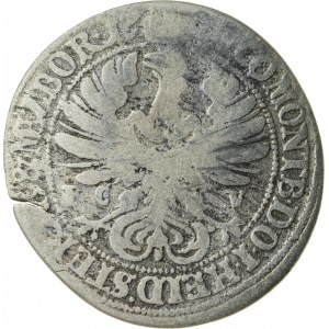 6 krajcarów, 1678, Juliusz Zygmunt 1664-1683, Bierutów, bardzo rzadka moneta