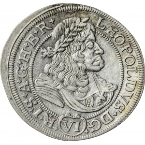 6 krajcarów, 1675, Leopold I (1658-1705), Wrocław