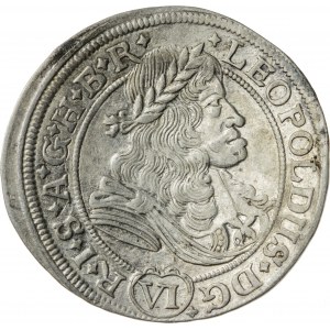 6 krajcarów, 1676, Leopold I (1658-1705), Wrocław