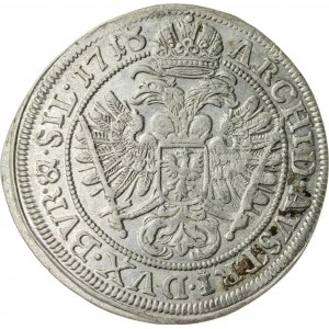 6 krajcarów, 1715, Karol VI, Wrocław