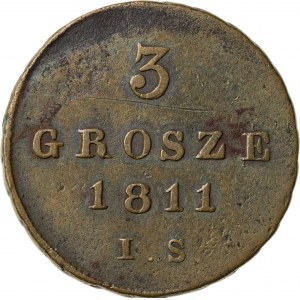 3 grosze, 1811