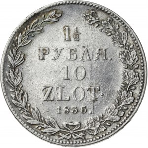 10 zł/1 1/2 rubla, 1836