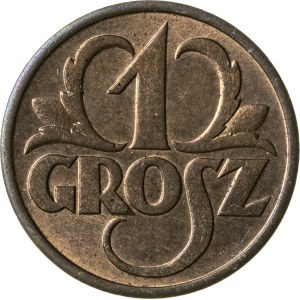 1 grosz, 1930, II RP, rzadki rocznik