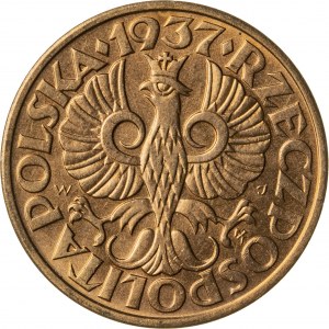 2 grosze, 1937, II RP
