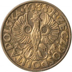 5 groszy, 1938, II RP
