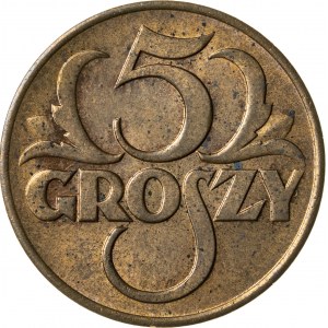 5 groszy, 1939, II RP