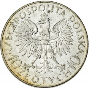 10 zł 1933, II RP, Jan III Sobieski