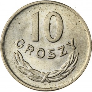 10 gr, 1949, Miedzionikiel, PRL