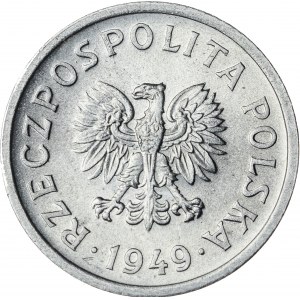 10 gr, 1949, Aluminium, PRL