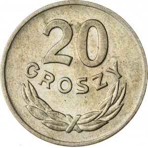 20 gr, 1949, Miedzionikiel, PRL