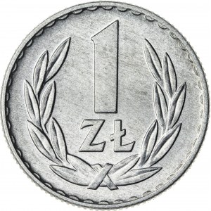 1 zł, 1968, Aluminium, PRL