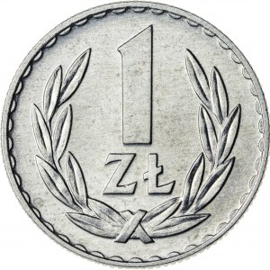 1 zł, 1972, Aluminium, PRL