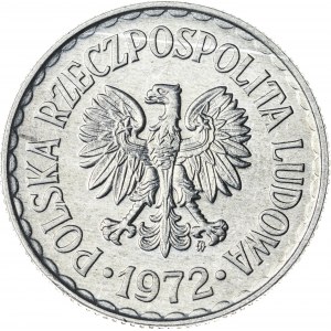 1 zł, 1972, Aluminium, PRL