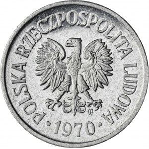 10 gr, 1970, Aluminium, PRL, PROOF LIKE