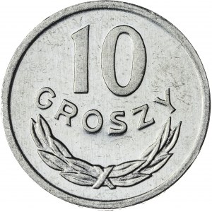 10 gr, 1981, Aluminium, PRL, PROOF LIKE