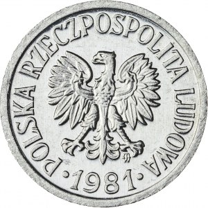 10 gr, 1981, Aluminium, PRL, PROOF LIKE