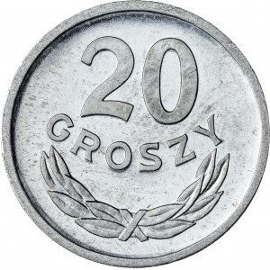 20 gr, 1971, Aluminium, PRL, PROOF LIKE