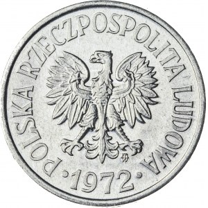 20 gr, 1972, Aluminium, PRL, PROOF LIKE