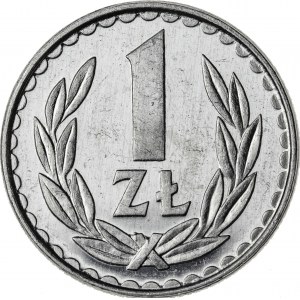 1 zł, 1983, Aluminium, PRL, PROOF LIKE