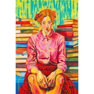 Natalia Biegalska (geb. 1986, Zduńska Wola), Bücherwurm, 2024