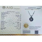 ZLATÝ NÁHRDELNÍK 3,57 GR S DIAMANTMI A BRILIANTMI - PND30406