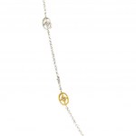 18K GOLD CHOKER NECKLACE WITH DIAMONDS - PND30405