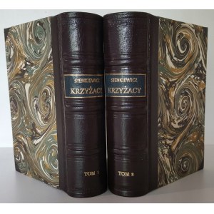 SIENKIEWICZ Henryk - KRZYŻACY Wydanie 1 - Komplet 4 tomów w dwóch woluminach
