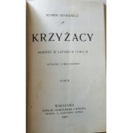 SIENKIEWICZ Henryk - KRZYŻACY Wydanie 1 - Komplet 4 tomów w dwóch woluminach